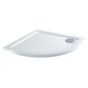 800x800mm Quad 30mm Shower Tray White
