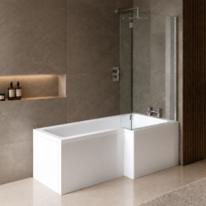 L-Shape Bath Set 1500×850 Right hand