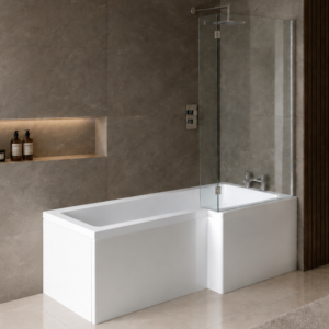 L-Shape Bath Set 1600×850 Right Hand