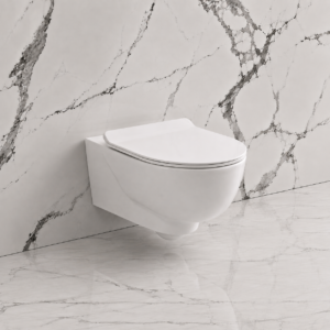 Beli Wall Hung Rimless WC & Soft Close Seat