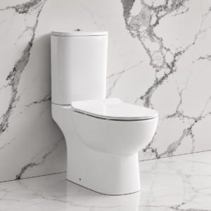 Beli Open Back Rimless WC & Soft Close Seat
