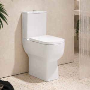 Choice Comfort Height Close Coupled Rimless WC & Soft Close Seat