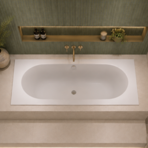 Round Double Ended 1700 x 700 Bath Tub