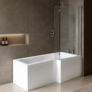 L-Shape Bath Set 1700×850 Right Hand