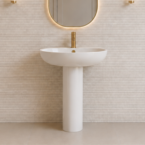 Dei 500 Ceramic Basin & Full Pedestal