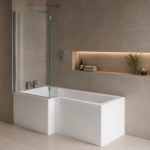 L-Shape Bath Set 1700×850 Left Hand