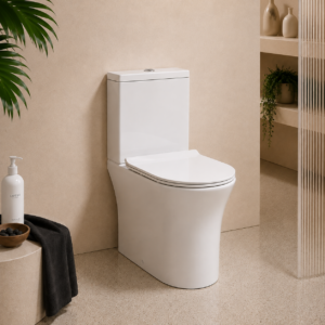 Dei Comfort Height Closed Back Rimless WC & Soft Close Seat